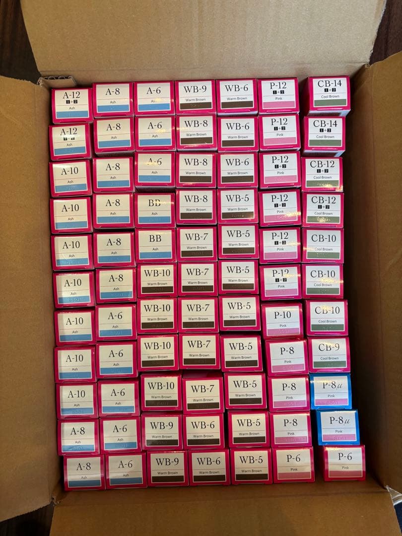 マテリア　カラー剤　77本　新品未使用 MATERIA（LebeL） ルベル マテリア ヘアカラー ベーシックライン MT