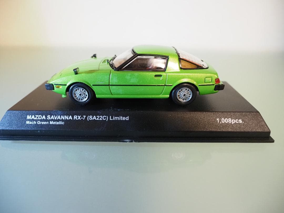 京商1/43 MAZDA SAVANNA RX-7(SA22C)限定1,008台 京商 1/43 マツダ サバンナ RX-7 SA22C (レッド) ミニカー通販専門