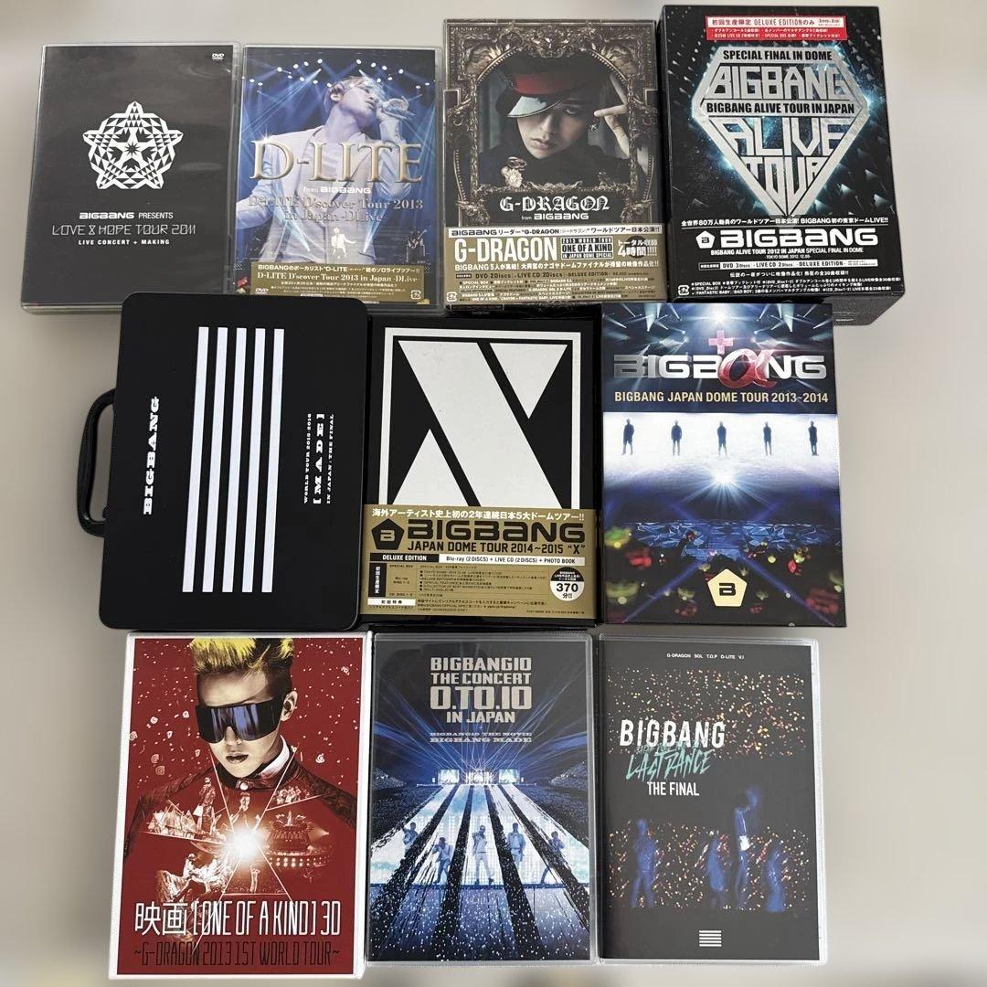 BIGBANG関連　DVD Blu-ray