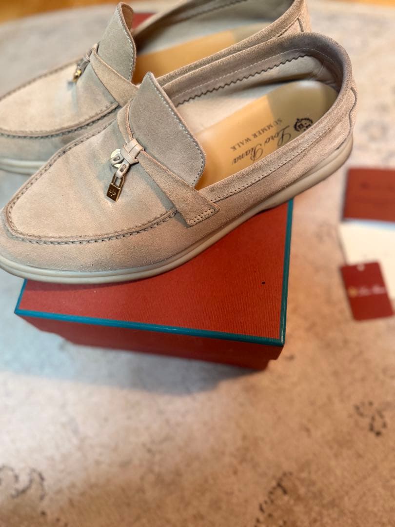 ロロピアーナ　サマーウォーク　サンドストー　24.5センチ　37.5