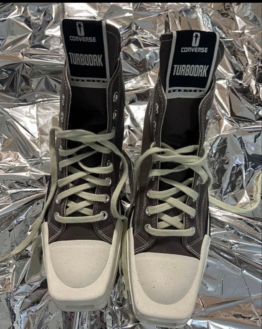 ぽ*ん様 Rick Owens Converse CT-70 たかと着用