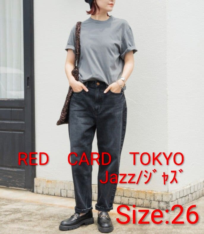 RED CARD TOKYO Jazz デニム 26サイズ 楽天市場】RED CARD TOKYO×MMN【別注アイテム】 レッドカード JAZZ