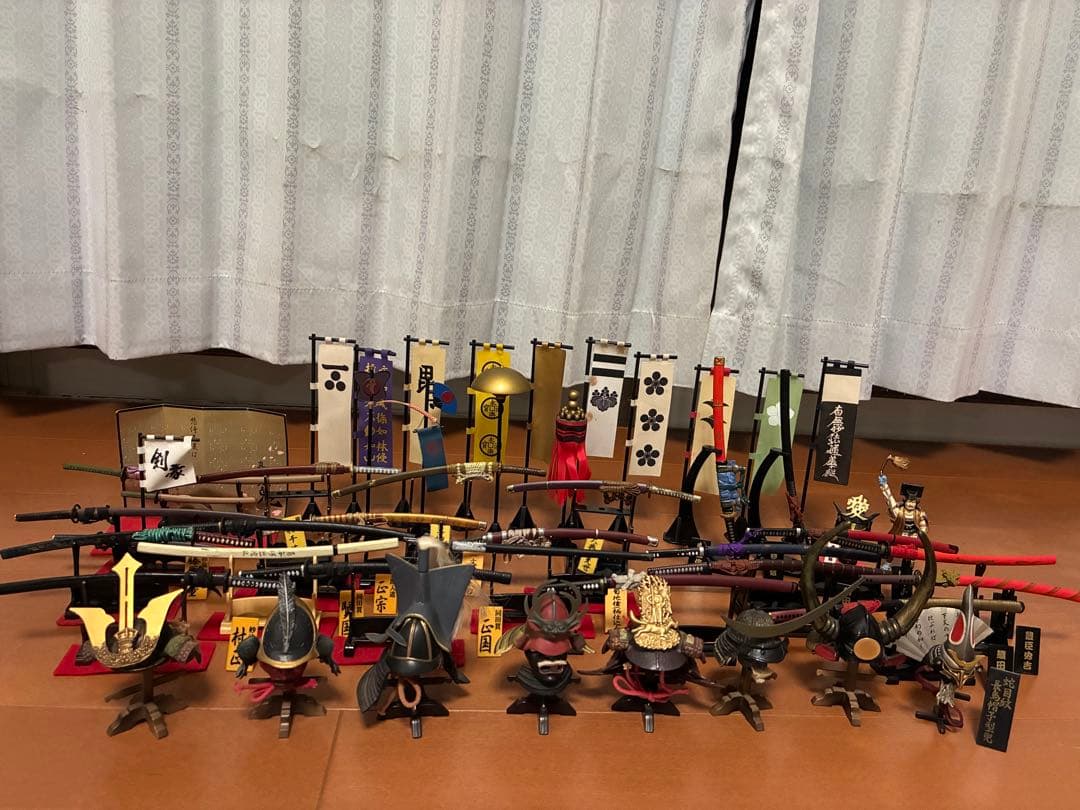 もののふ武　模造刀ミニチュア　戦国武将など