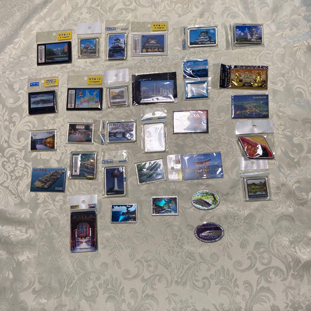 日本の観光地マグネットコレクション30個
