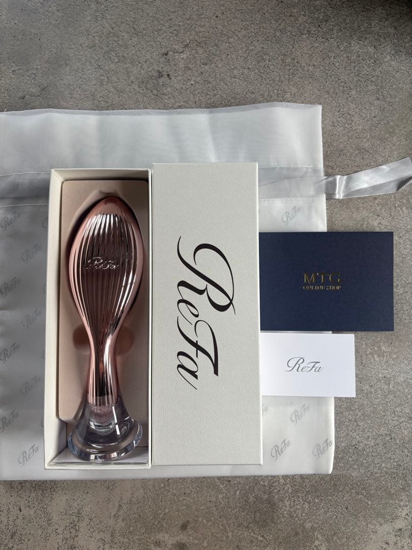 【新品未使用】ReFaリファエールブラシレイ ローズゴールド