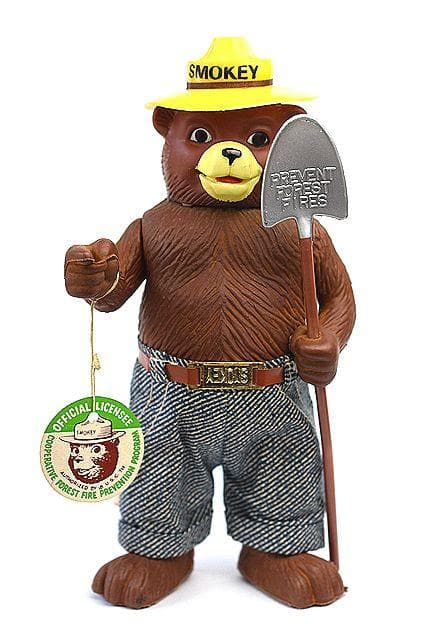 1970’s SMOKEY BEAR スモーキーベア ビンテージ TOY ソフビ