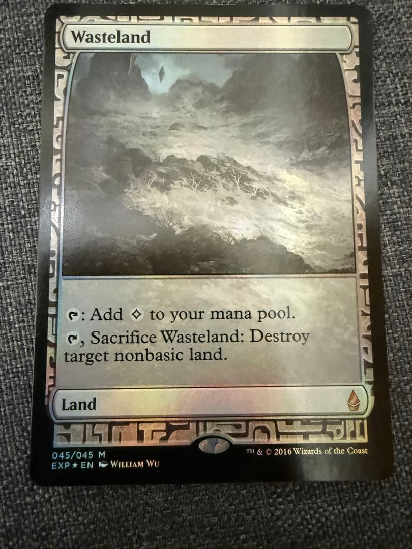 【英語Foil】《不毛の大地/Wasteland》[EXP] エクスペディション