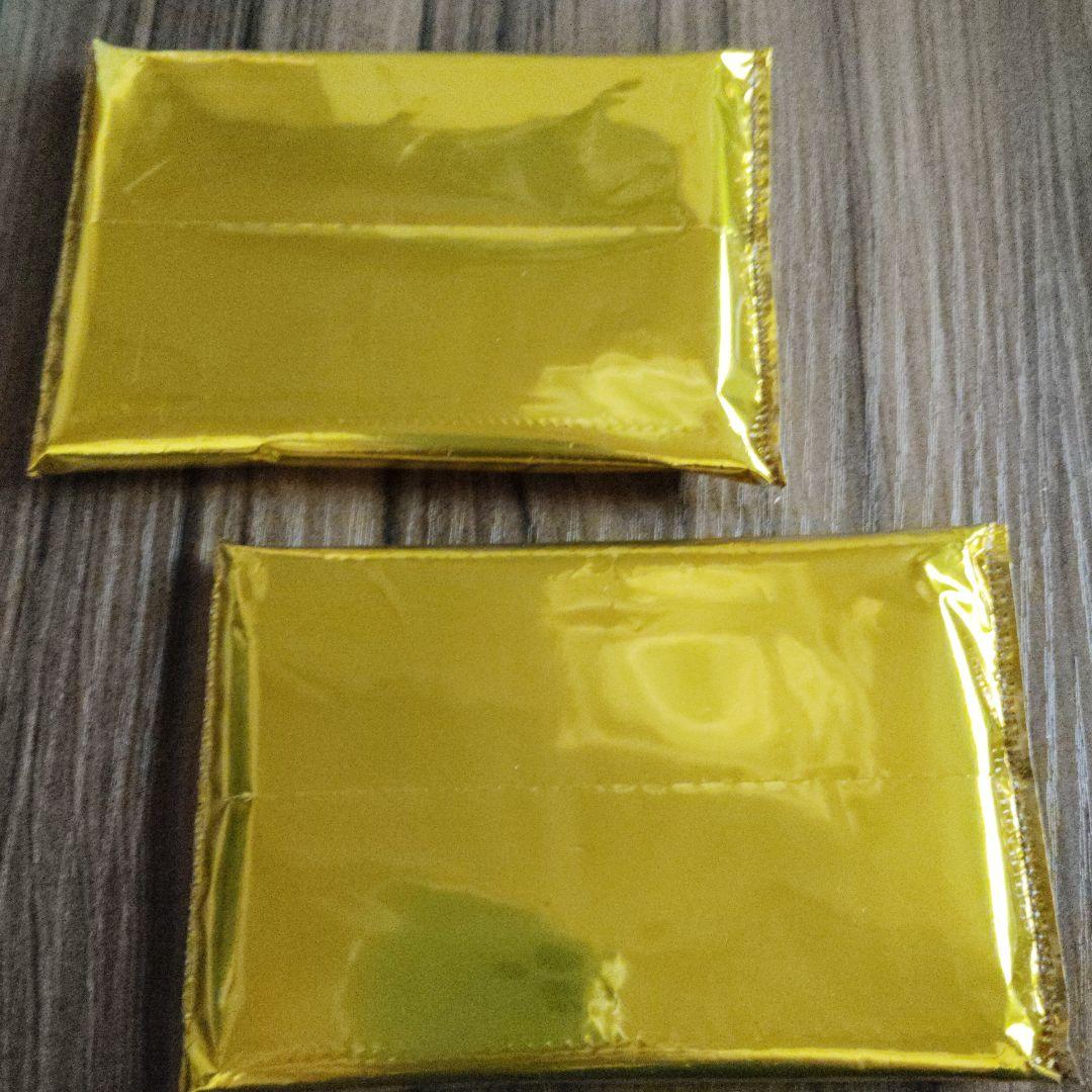 ポケットティッシュ 金色 2パック
