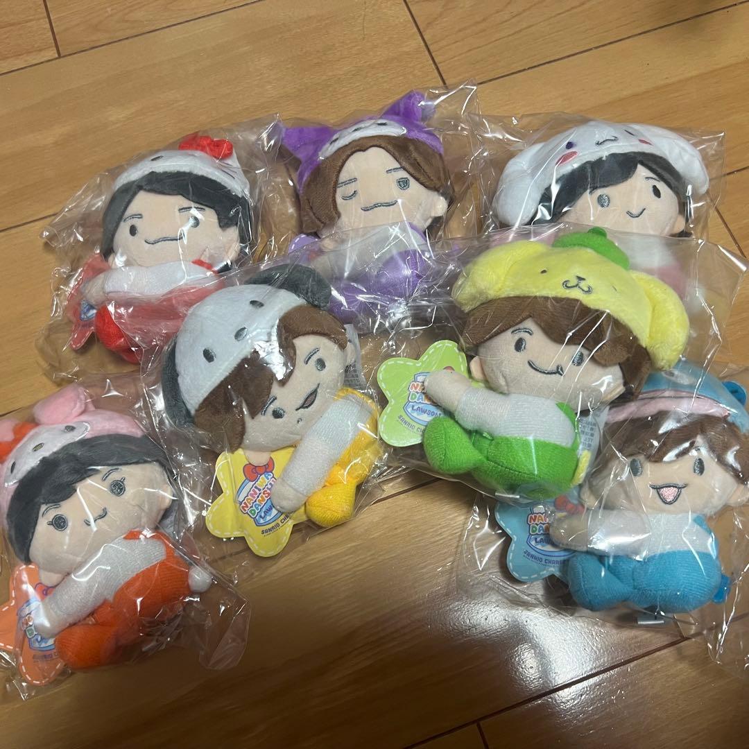 新品未開封】なにわ男子×サンリオ コラボのクリップマスコット 7点
