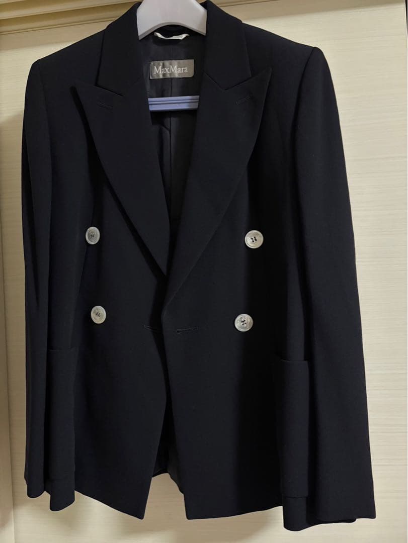 MaxMara マックスマーラ　シルバータグ　スーツ