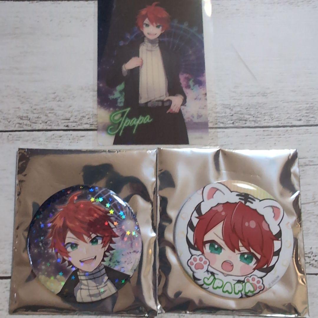 カラフルピーチ じゃぱぱ 東武動物公園 缶バッジ クリアカード - メルカリ