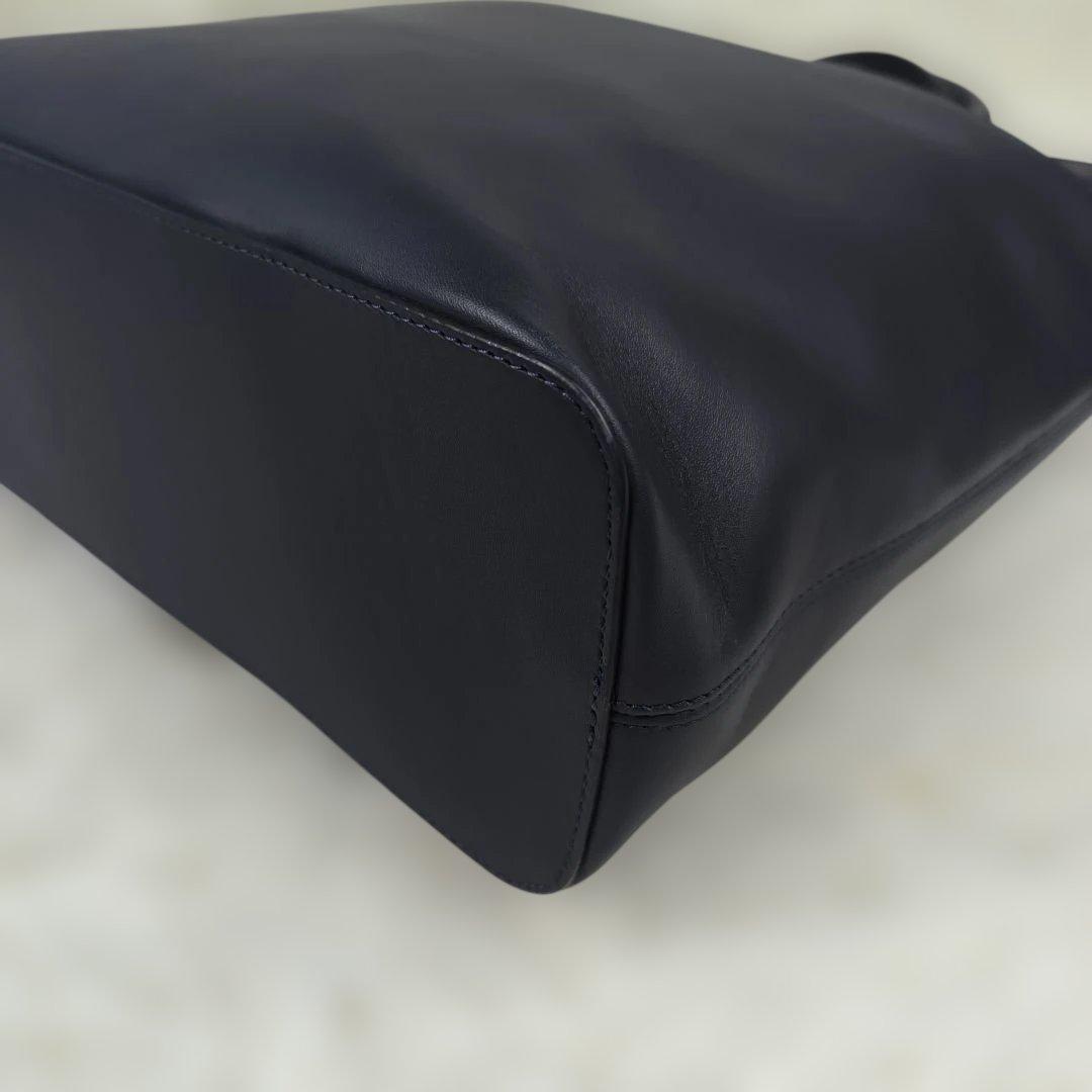 ✨極美品✨ COLE HAAN コールハーン トートバッグ 2way 肩掛け 紺