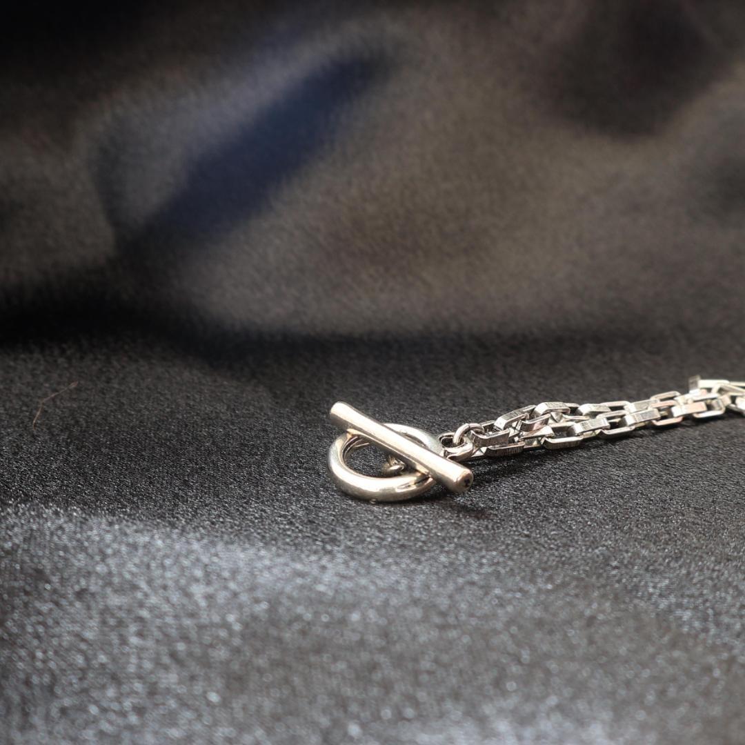 シルバー チェーンネックレス メキシカン ヴィンテージ メンズ 新品