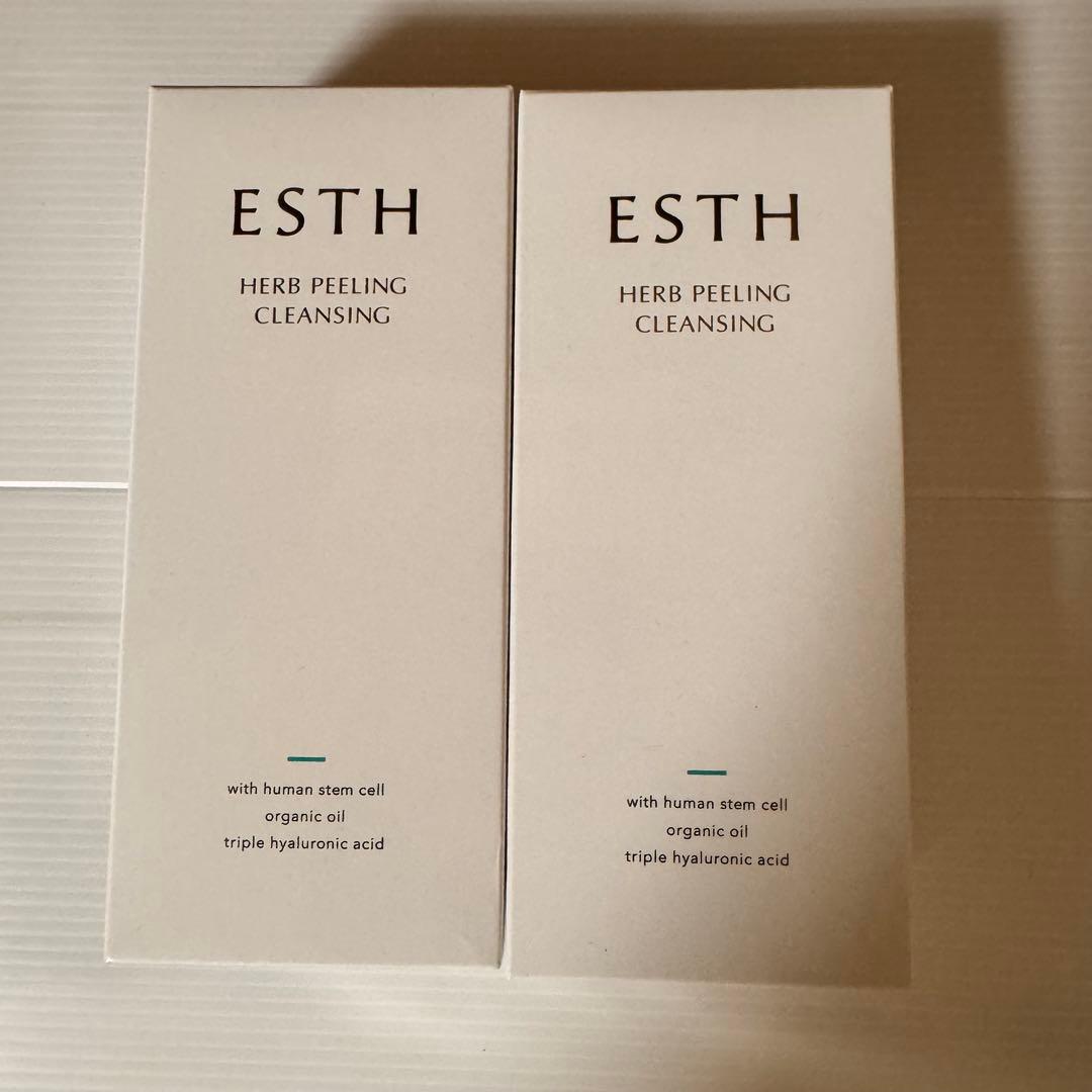 【未開封品】ESTH ハーブピーリングクレンジング　120g ２本セット