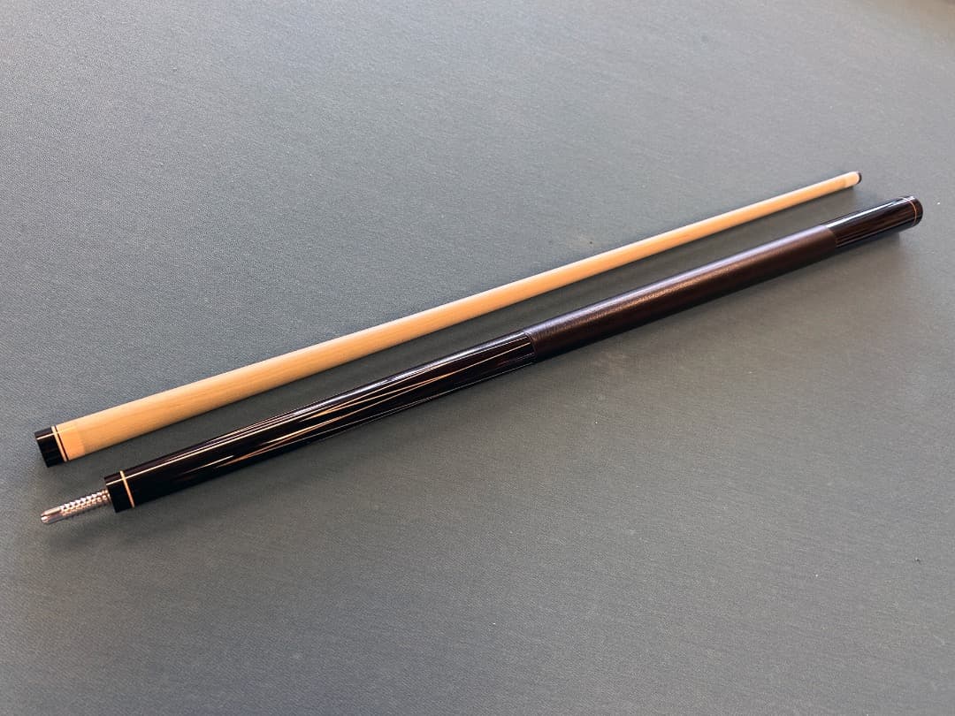 ABCue 黒檀ベース+黒檀子持ち８剣 Wavyジョイント