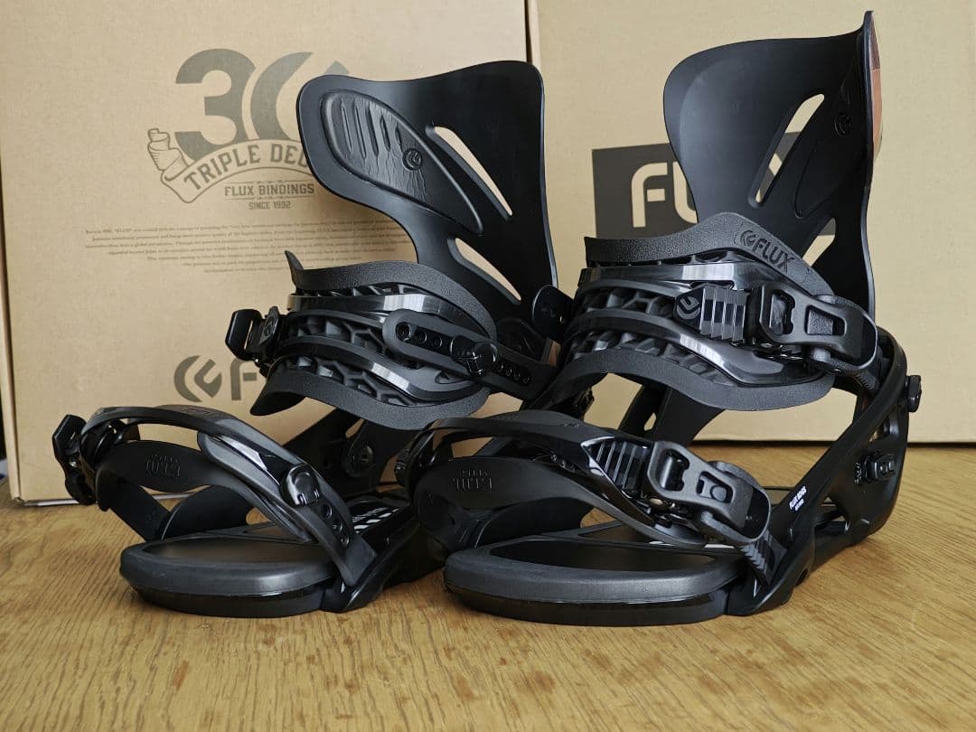 FLUX GT-LTD Lサイズ　ブラック/木目　新品未使用　ビンディング