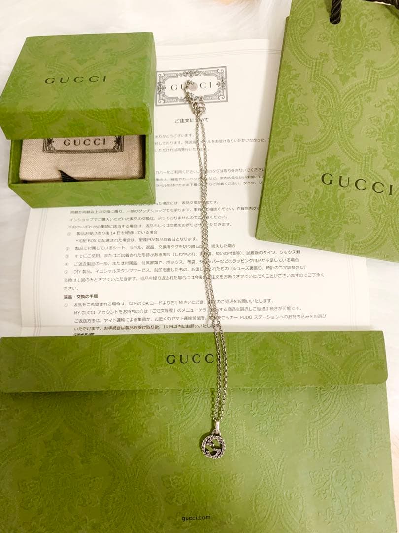 未使用！定価6万！GUCCI ネックレス