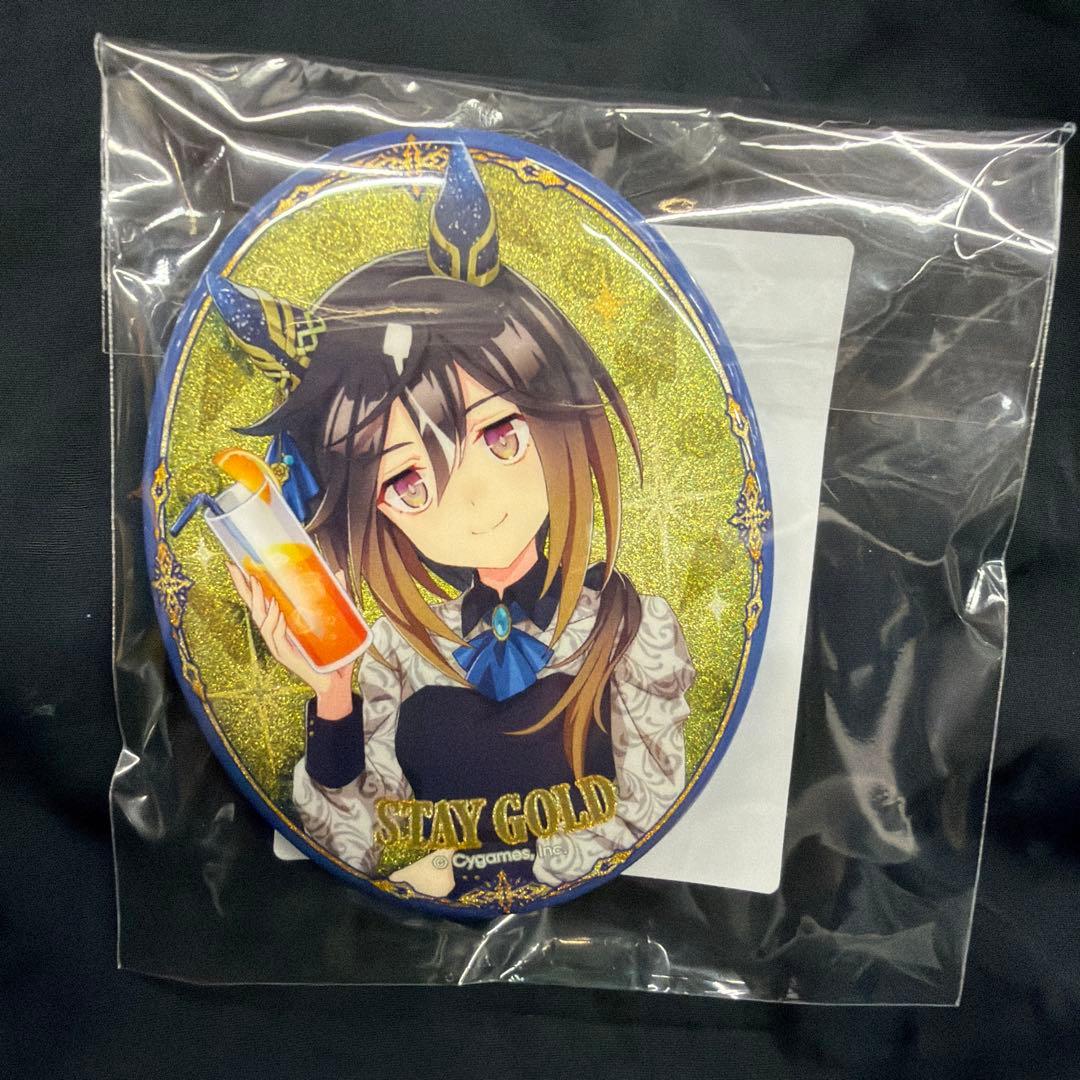 ウマ娘 公式グリッター缶バッジ ステイゴールド 4.5th 4.5周年 - メルカリ