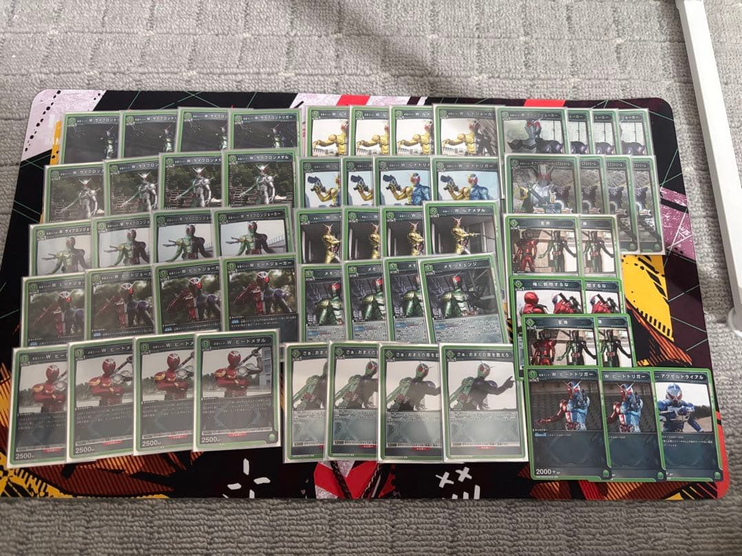 ユニオンアリーナ 仮面ライダーW 構築済みデッキ 調整パーツ付き