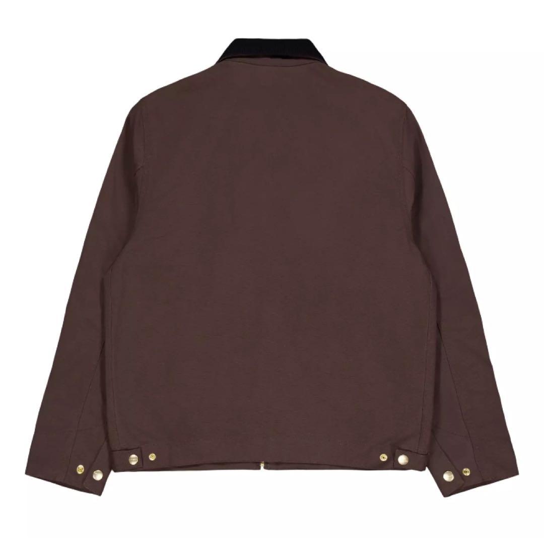 Carhartt WIP デトロイトジャケット ダークブラウン - メルカリ