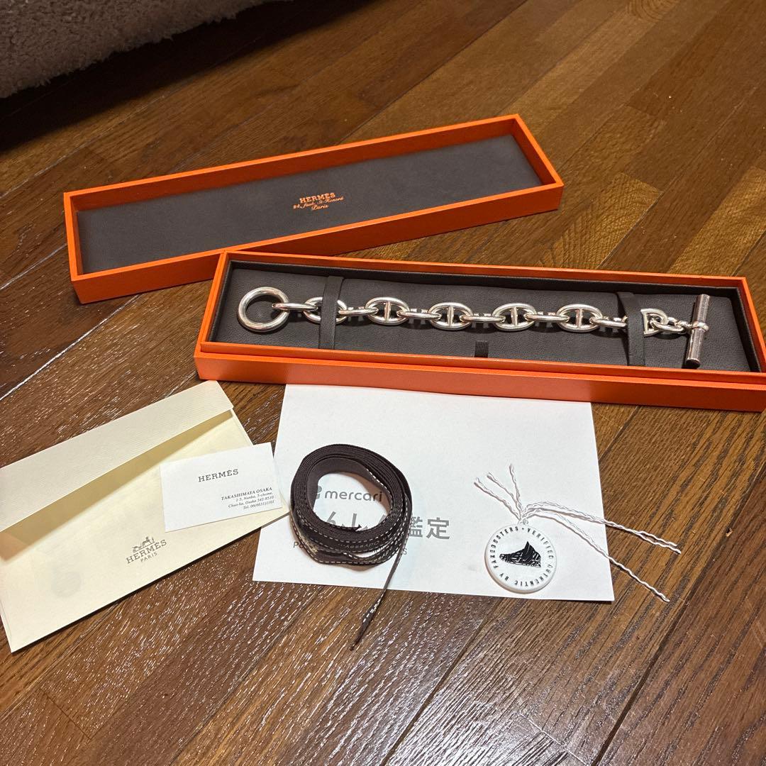 HERMES エルメスChaine d'Ancre TGM 12コマ 美品
