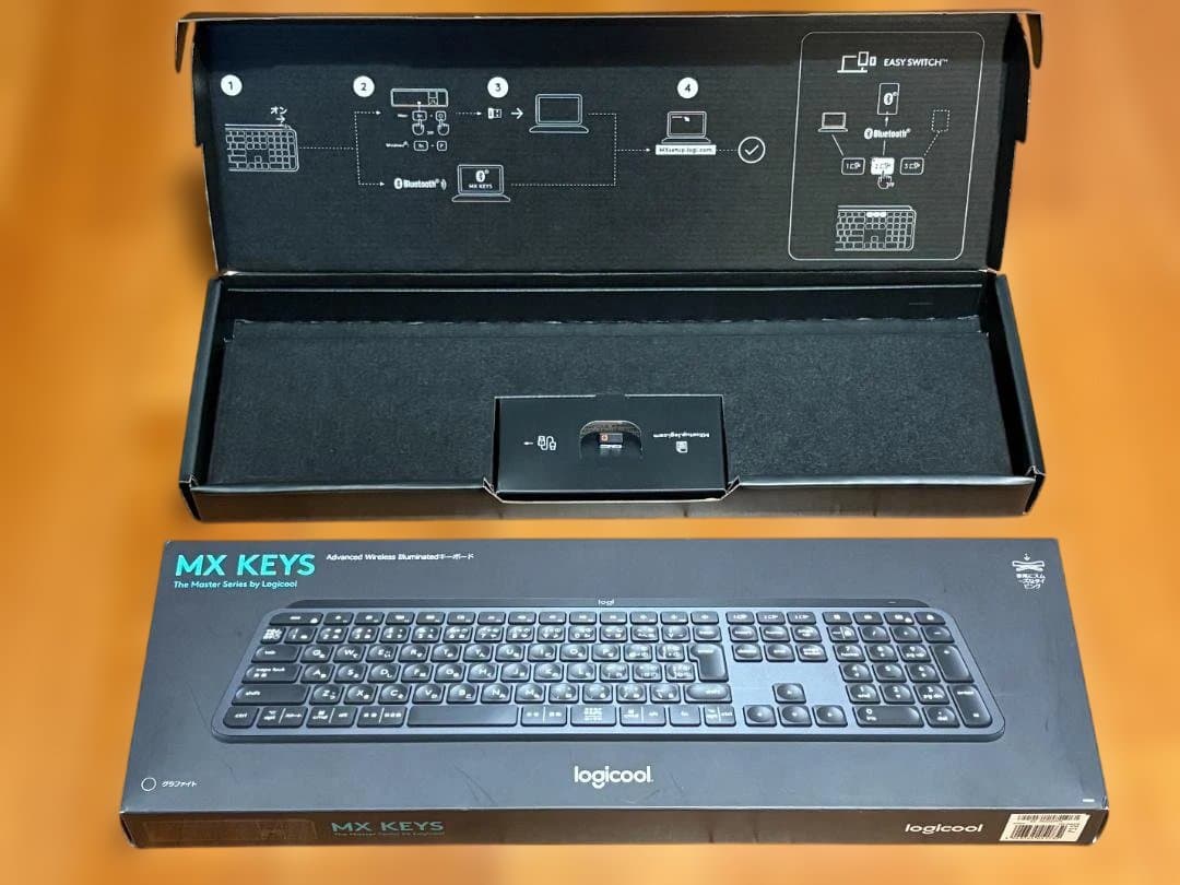 ロジクール アドバンスド ワイヤレスキーボード KX800 MX KEYS - メルカリ