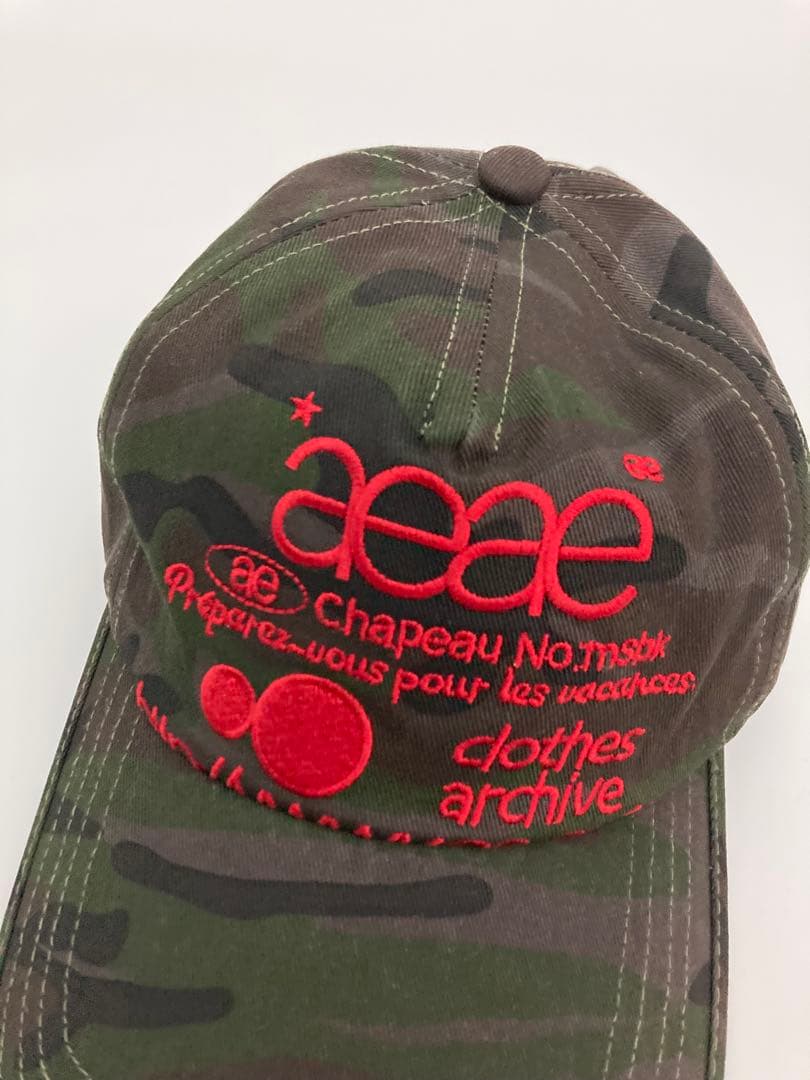 aeae 迷彩 刺繍 ベースボールキャップ - メルカリ