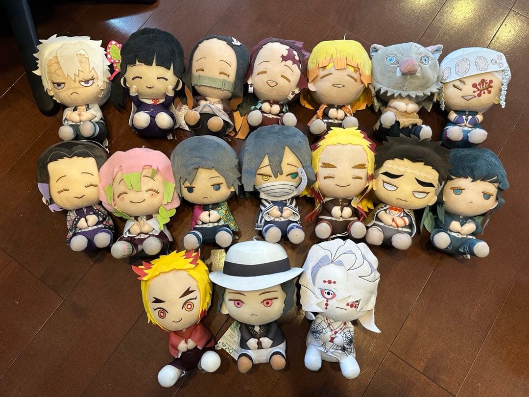 鬼滅の刃 でっかいぽふっとぬいぐるみ 17体セット