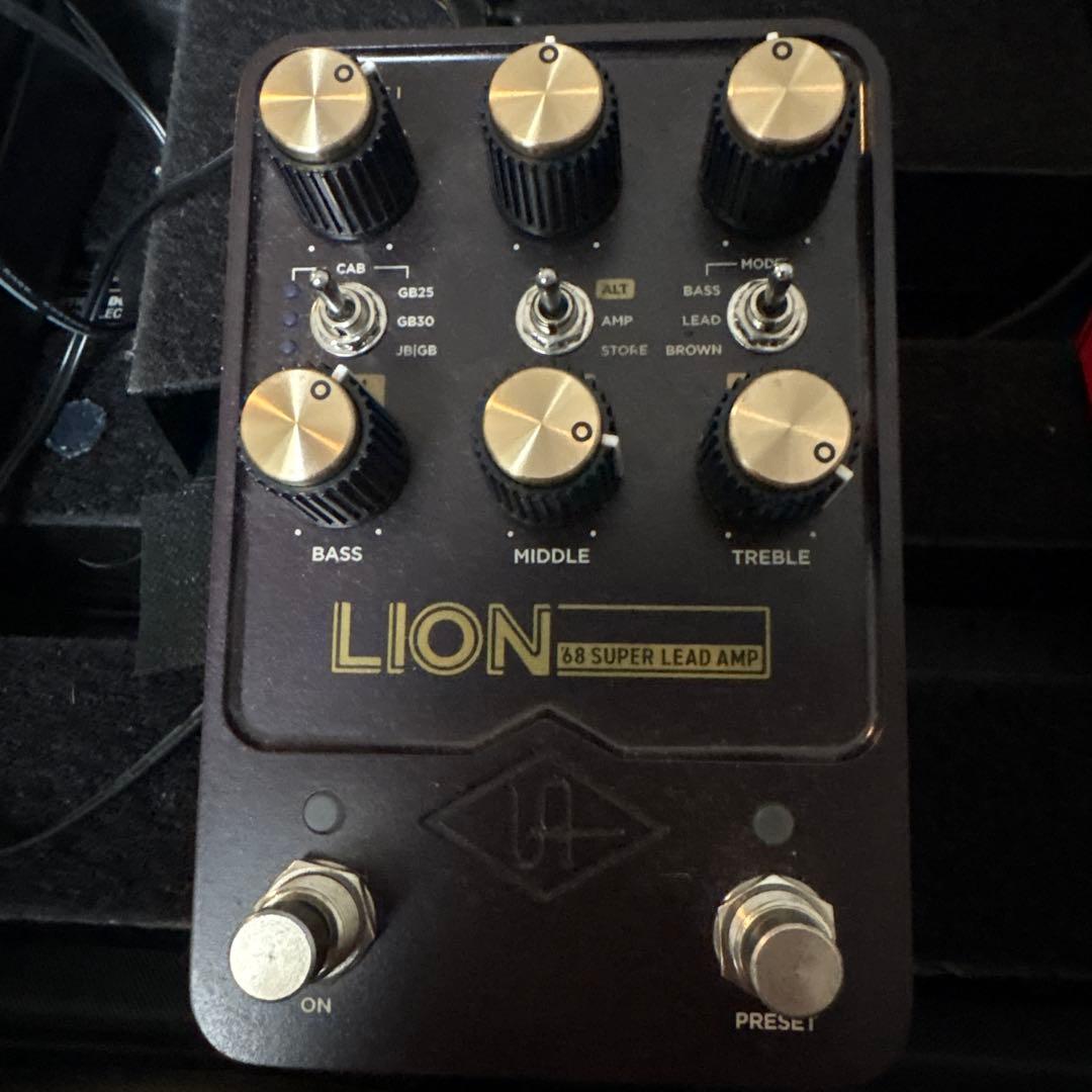 LION 68 SUPER LEAD AMP ギターエフェクター UA Universal Audio UAFX Lion '68 Super Lead Amp Pedal - Vintage King