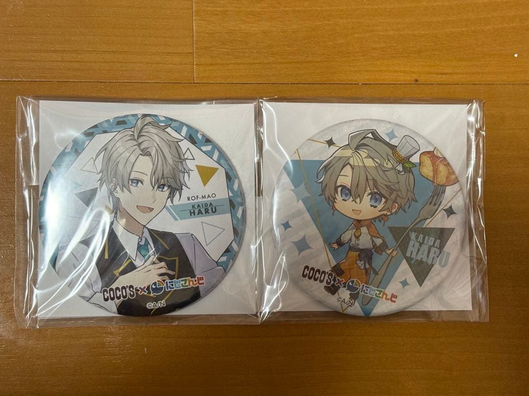 甲斐田晴コラボ缶バッジ - メルカリ