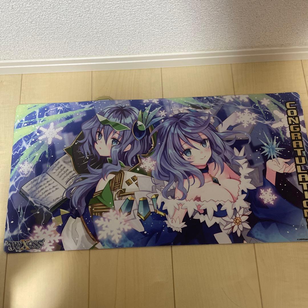 ウィクロス wixoss 水天一碧 ピルルク プレイマット セレモニー 使用済