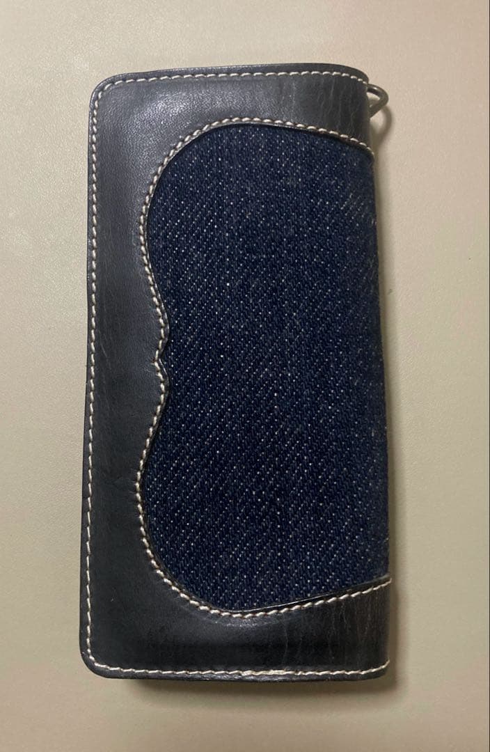 EIGHT-G(エイトジー) 28オンスデニム ロングウォレット