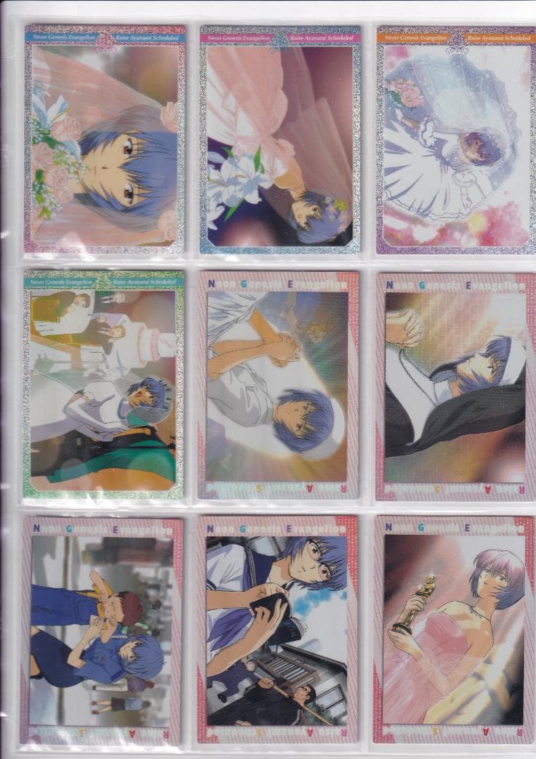 エヴァンゲリオン　綾波育成計画　フルコンプ　プロモカード２枚　キラカード８枚付き