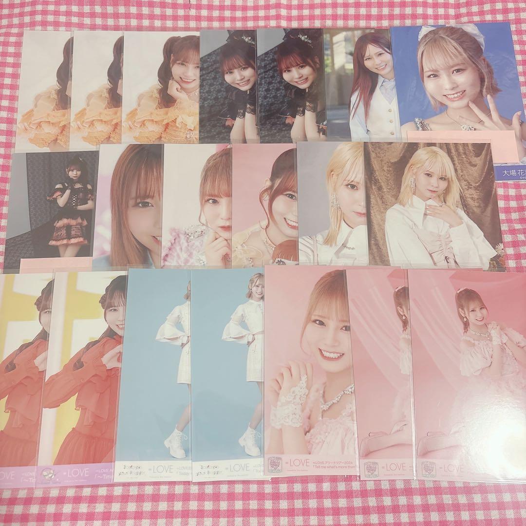 LOVE 大場花菜 まとめ売り 生写真 - メルカリ