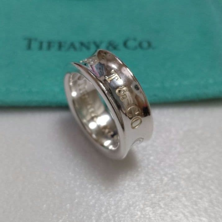 専用です TIFFANY ティファニー ナローリング 8号 シルバー