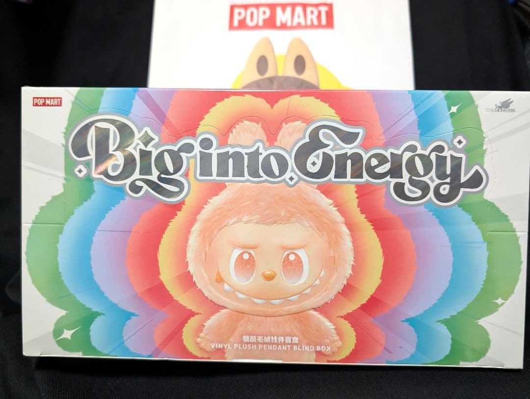 THE MONSTERS Big into Energy LABUBUぬいぐるみ THE MONSTERS Big into Energy シリーズ ぬいぐるみペンダント-Copy