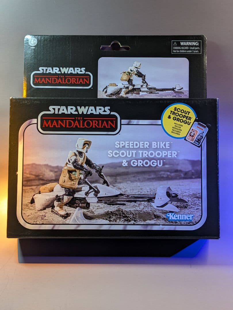 スター・ウォーズ スピーダーバイク スカウトトルーパー & グローグ新品未開封