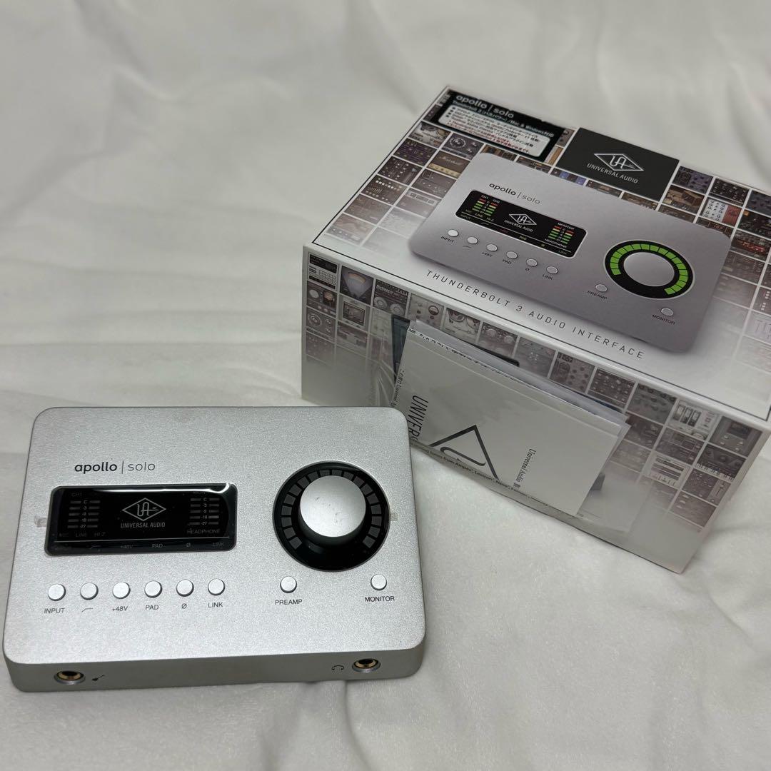 apollo solo オーディオインターフェイス