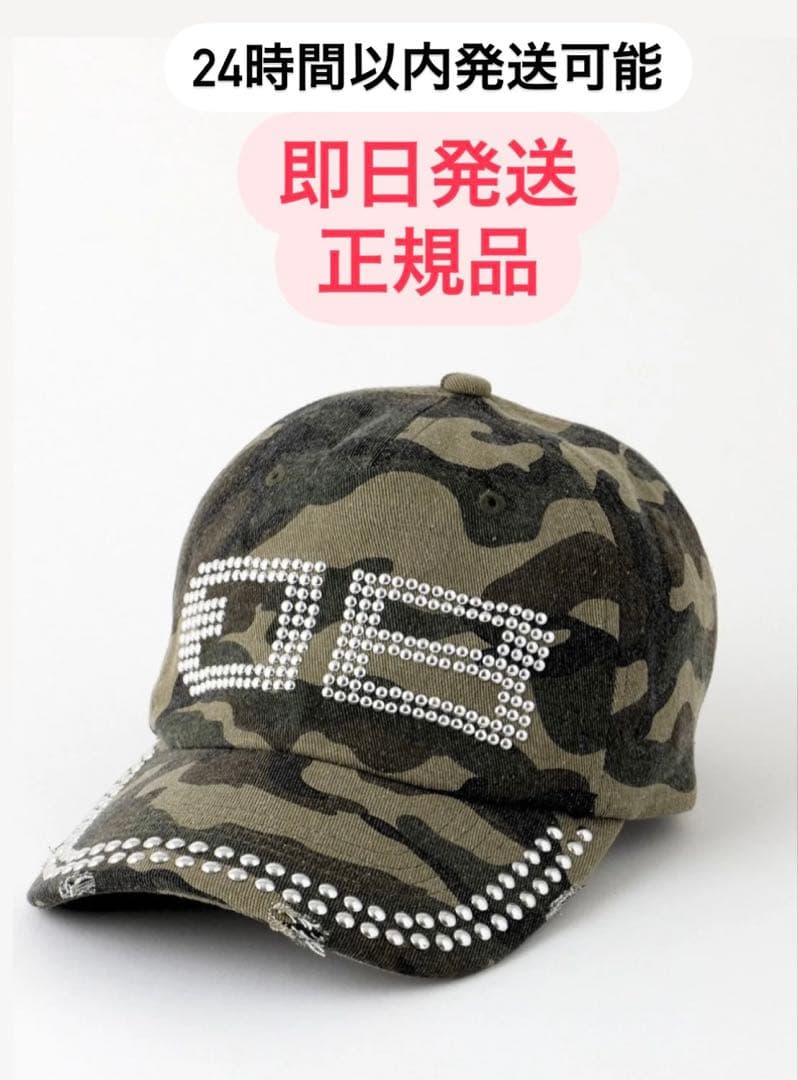 【新品未使用品】BEEDEN STUDS DAMAGE CAP CAMO