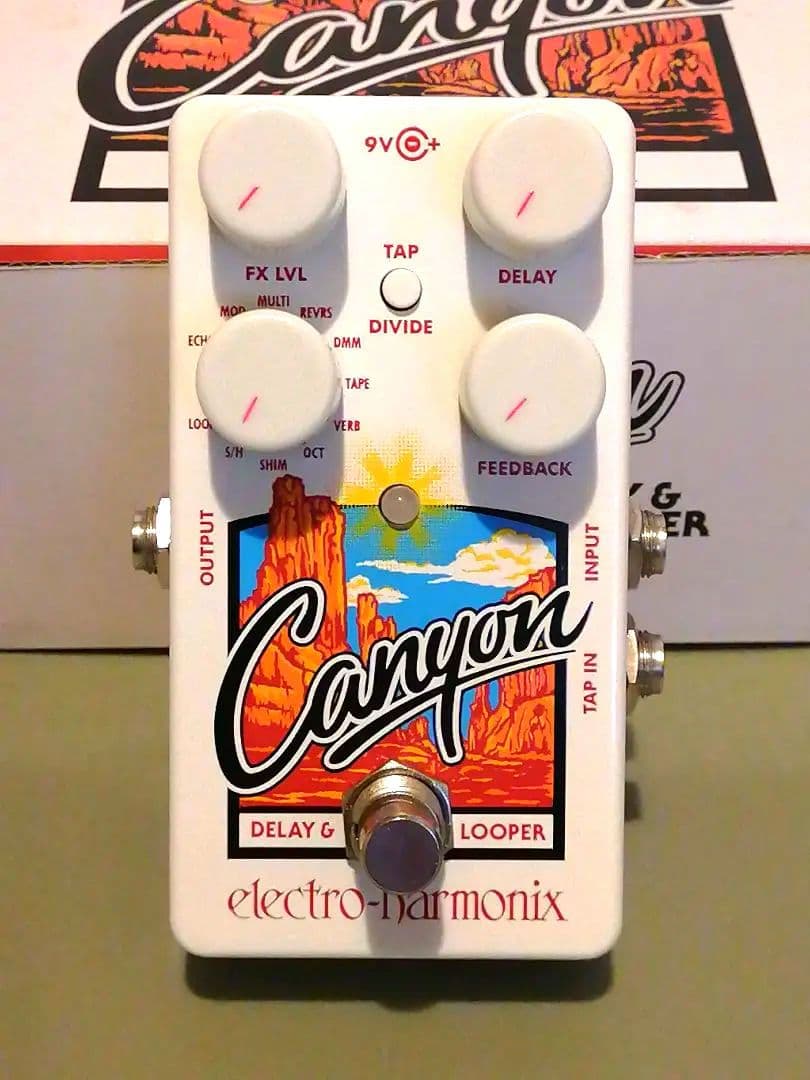 【美品】ELECTRO-HARMONIX CANYON マルチディレイ