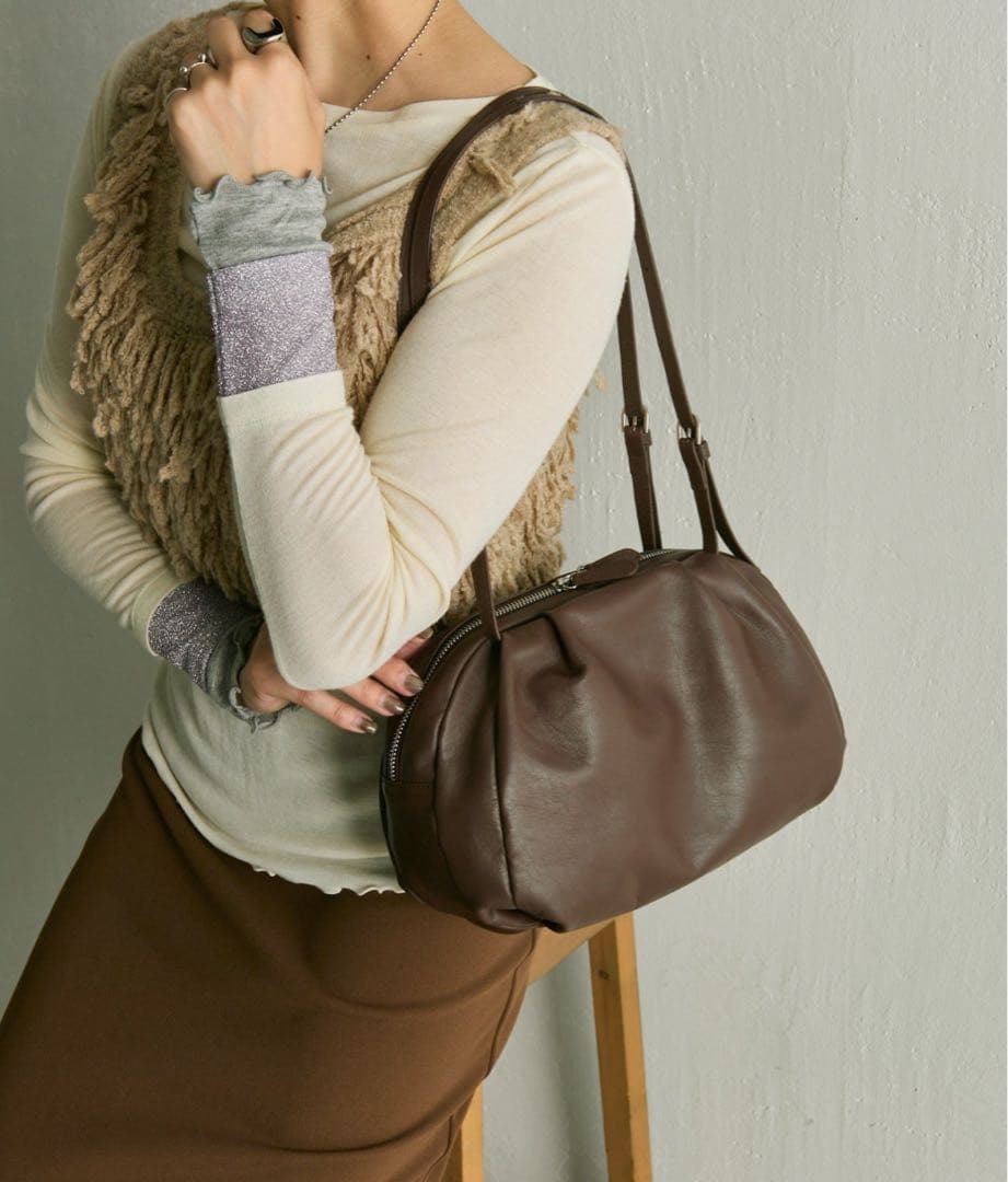 【イアパピヨネ】《本革/430g》コロンボストンバッグ