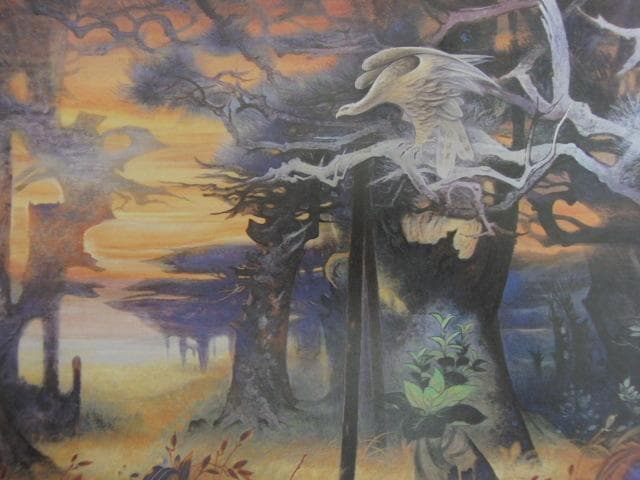 野崎貢、【曙】、希少な額装用画集より、状態良好、新品額装付、日本人画家 野崎貢、【曙】、希少な額装用画集より、状態良好、新品額装付、日本人