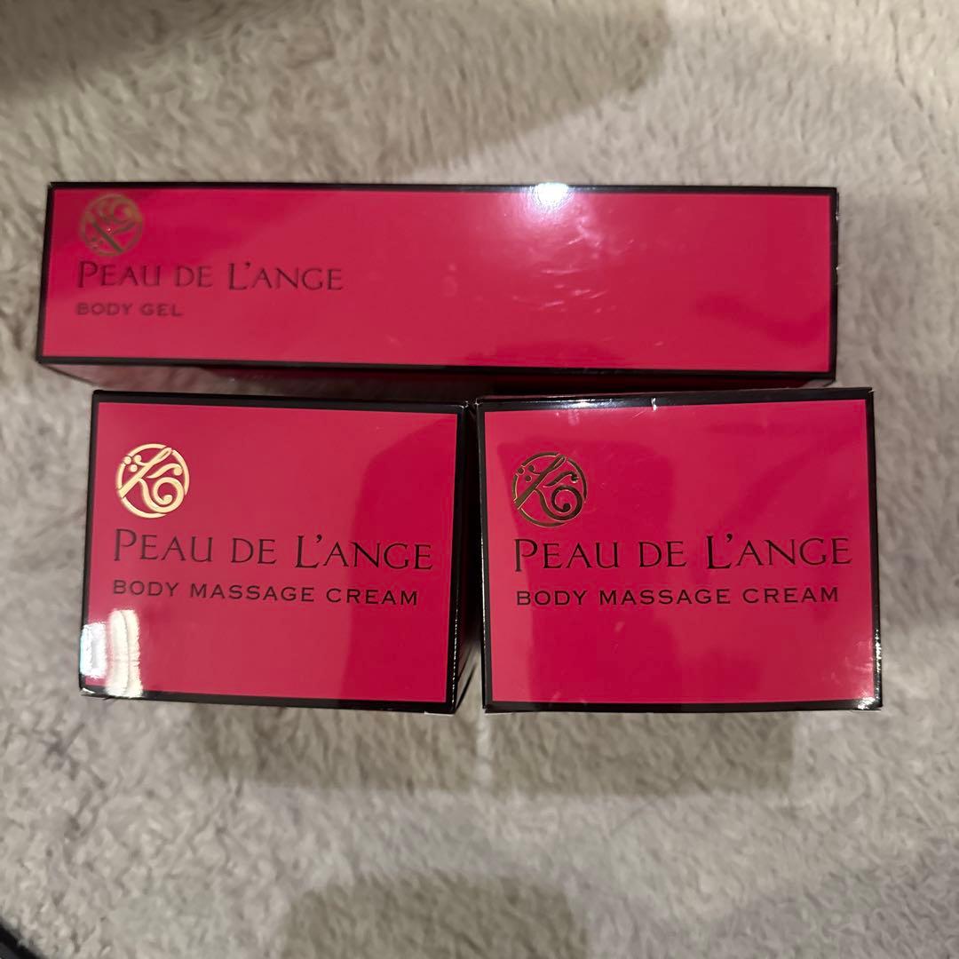 Peau de L'ange ボディマッサージクリーム＆ボディジェル　3つセット
