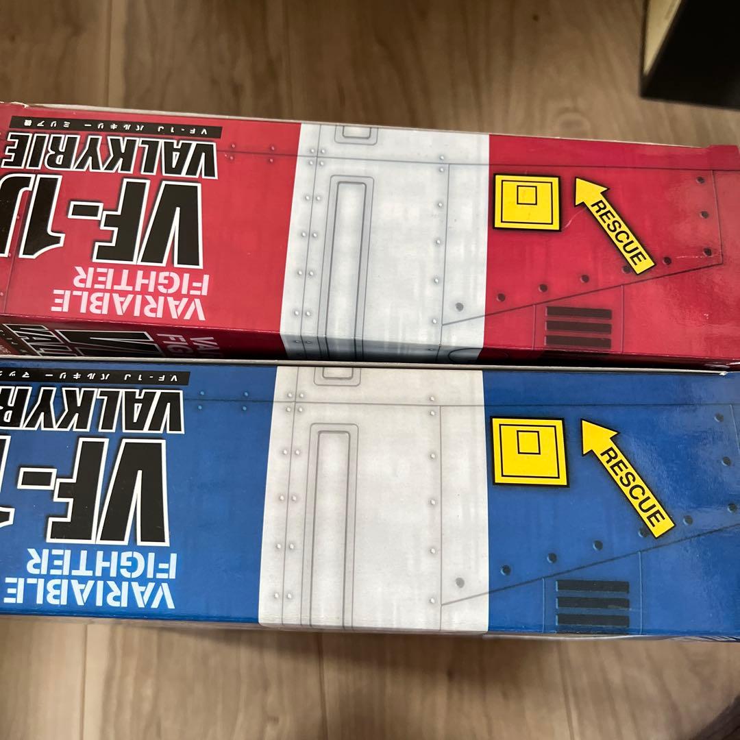 未開封 VF-1J バルキリー マックス機 ＆ ミリア機 1/55 2個セット