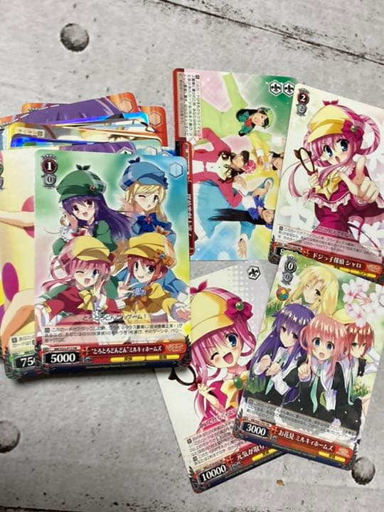 ヴァイスシュヴァルツ　探偵オペラ　ミルキィホームズ　デッキパーツ