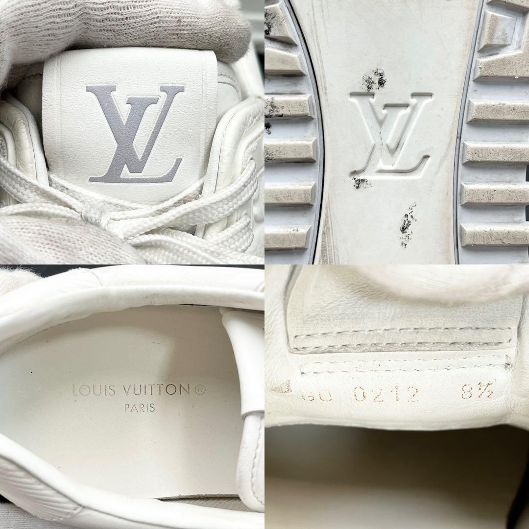 美品✨ ルイヴィトン ランアウェイ モノグラム エンボス レザー 27.5cm