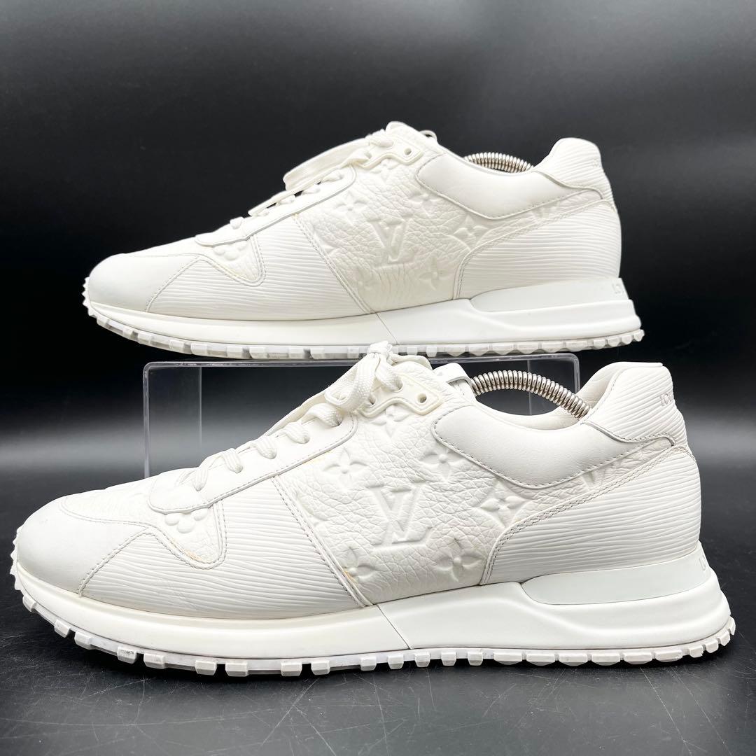 美品✨ ルイヴィトン ランアウェイ モノグラム エンボス レザー 27.5cm