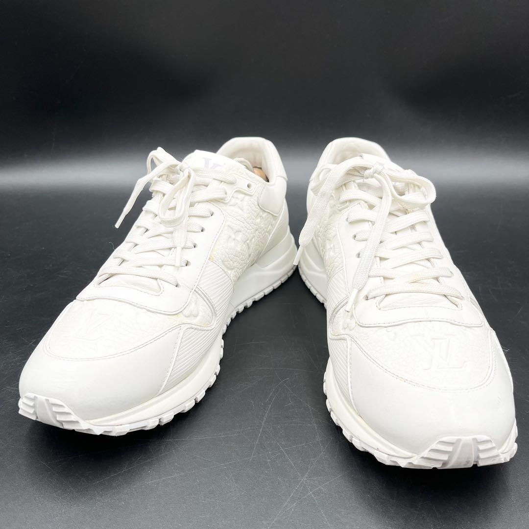 美品✨ ルイヴィトン ランアウェイ モノグラム エンボス レザー 27.5cm