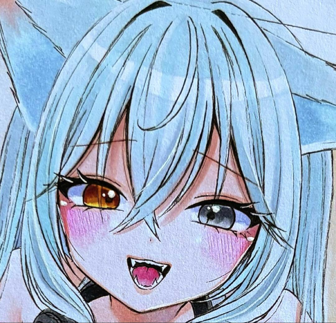 ラ*ル様 オリジナル創作手描きイラスト illustration #イラスト #original #originalcharacter #oc