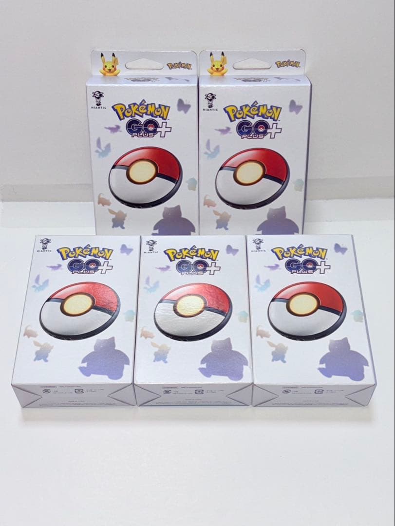 ポケモンGO PLUS ＋　Pokémon GO Plus + プラス＋　5点